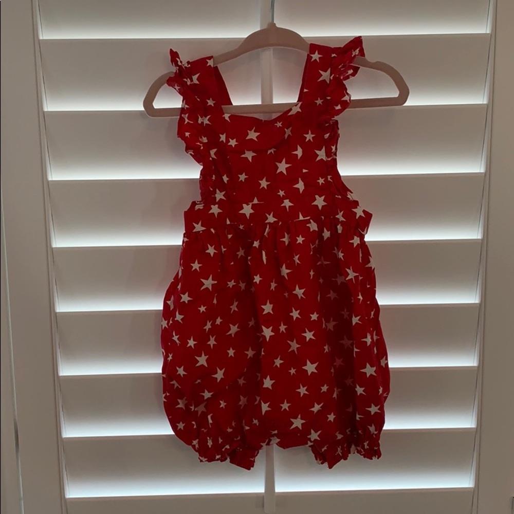 Baby Gap Red Star Romper